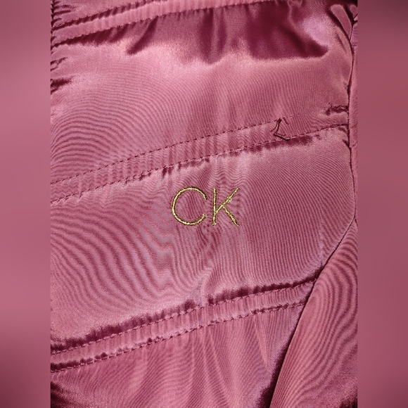 Calvin Klein Girls Puffer Faux Fur Coat - Picture 2 of 12